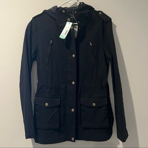 Eden Society Holly Contrast Hood Cargo Jacket